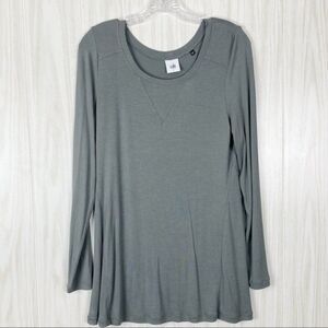Cabi | Grey Long Sleeve Swing Tunic Style #3627 Size Small